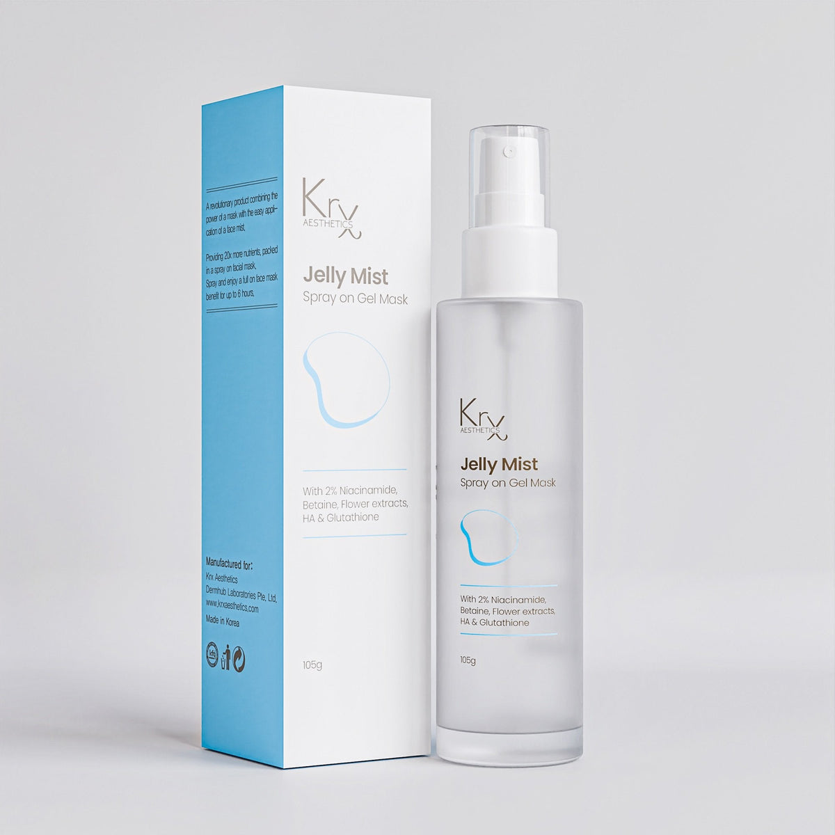 KrX Jelly Mist Spray-on Gel Mask